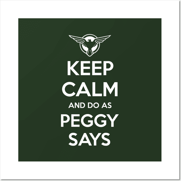 Do as Peggy says! Wall Art by mistyautumn